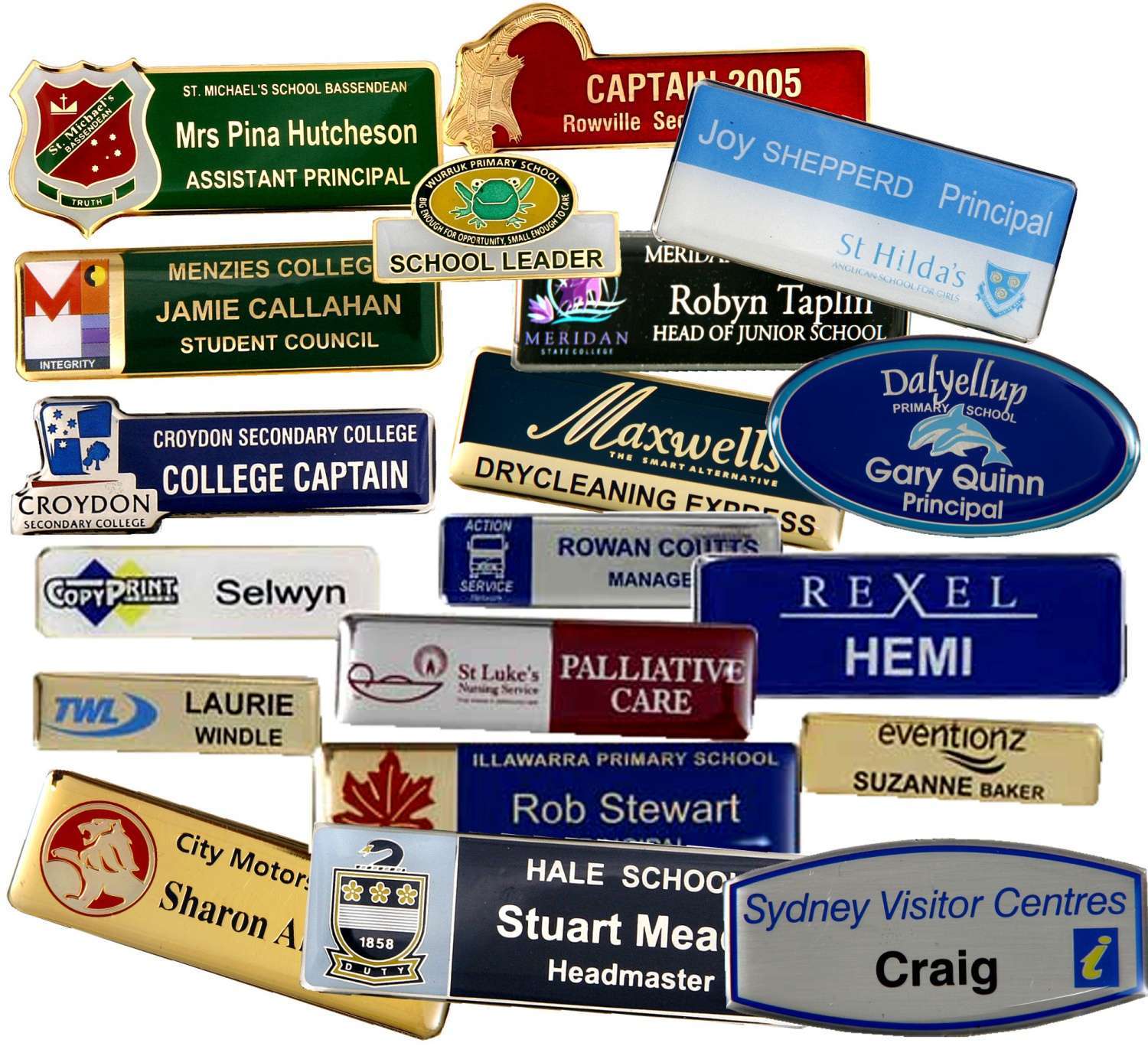 Custom Name Badges AU